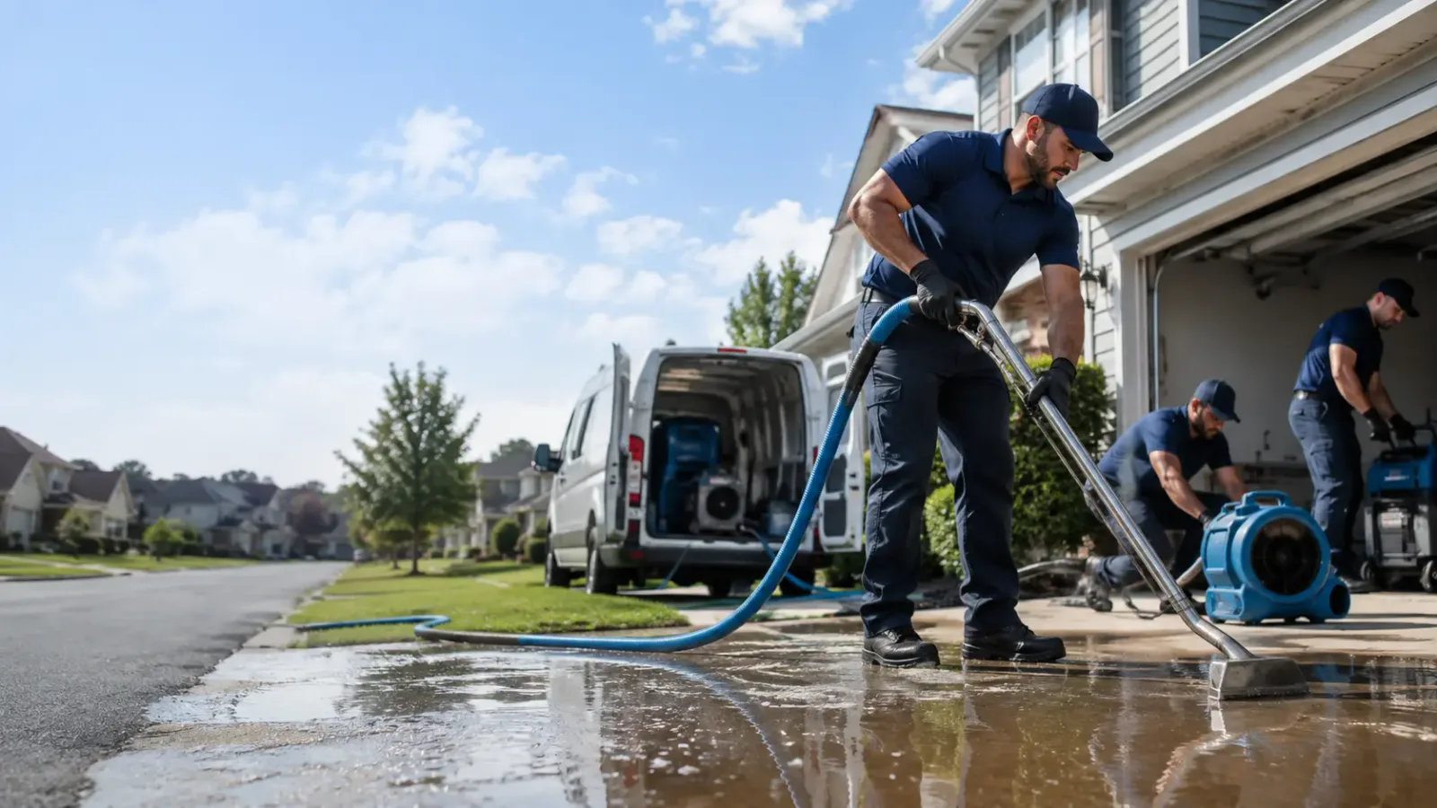 Flood Damage Restoration in Colcord, OK